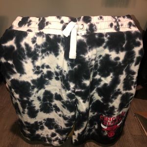 nba bulls sweat shorts